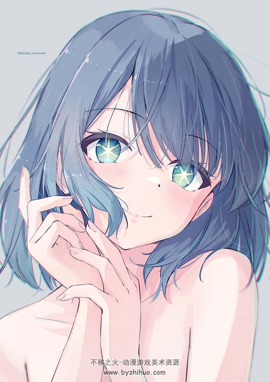 画师代々 清新二次元插画图包 百度网盘下载