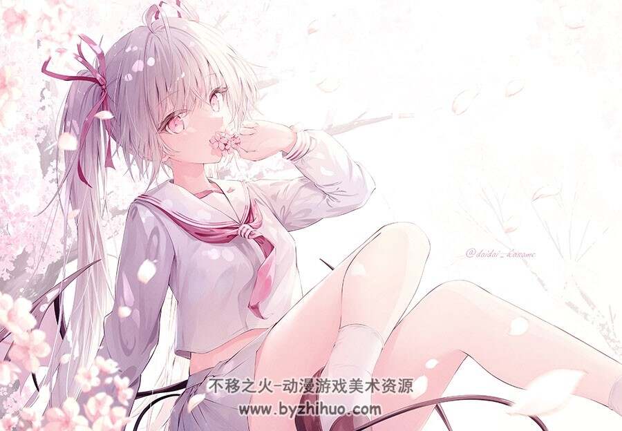 画师代々 清新二次元插画图包 百度网盘下载