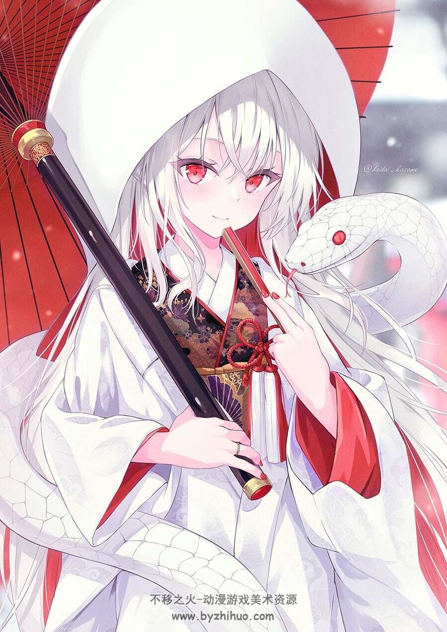 画师代々 清新二次元插画图包 百度网盘下载