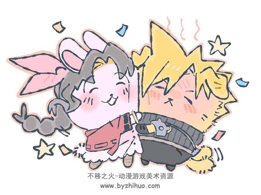 画师mmmckayyy 动漫角色插画图包 百度网盘下载