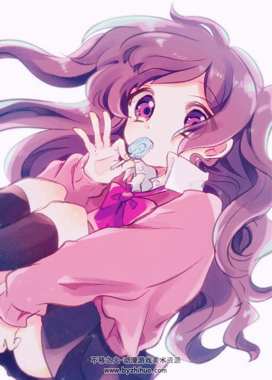 画师泊とまり 软萌可爱二次元角色插画图包 百度网盘下载