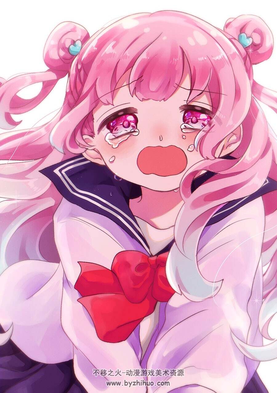画师泊とまり 软萌可爱二次元角色插画图包 百度网盘下载