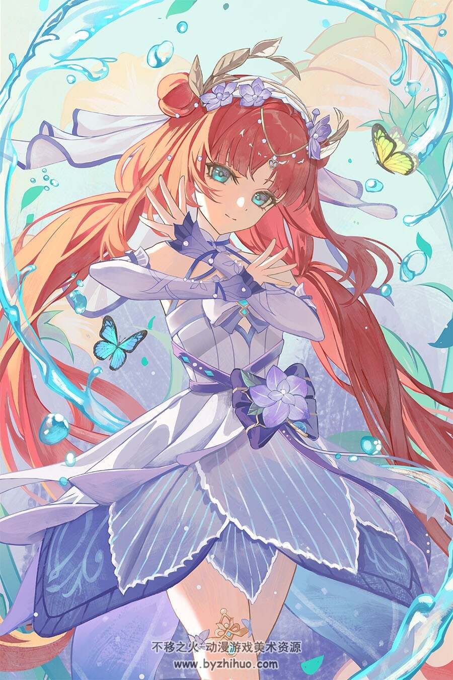 画师泊とまり 动漫角色插画图包 百度网盘下载