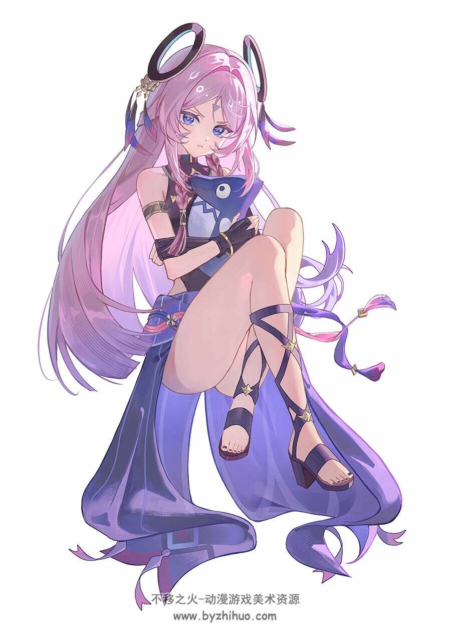 画师泊とまり 动漫角色插画图包 百度网盘下载
