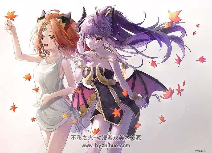画师コッペパン 动漫角色插画图包 百度网盘下载