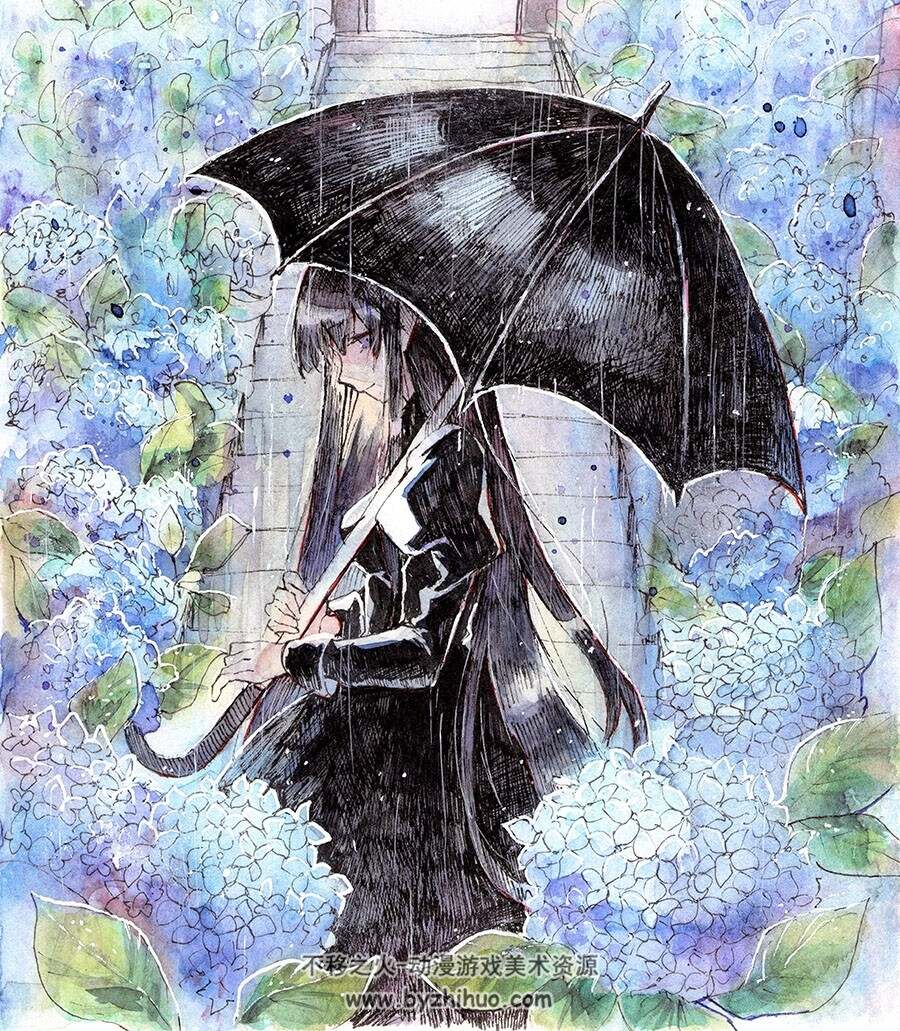 画师コッペパン 动漫角色插画图包 百度网盘下载