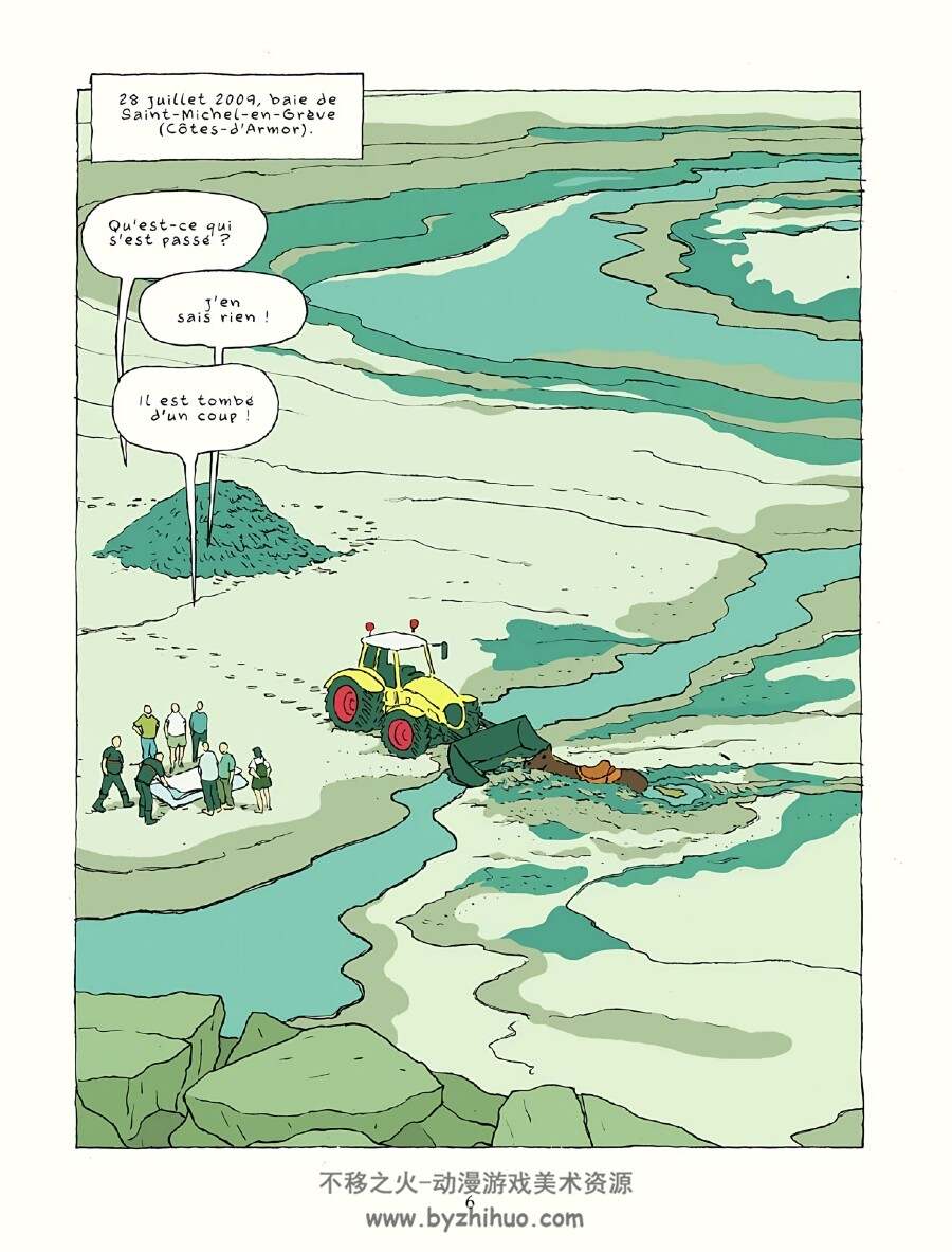 Algues vertes: l'histoire interdite 绿藻：被掩盖的真相 Inès Léraud法语漫画 百度下载