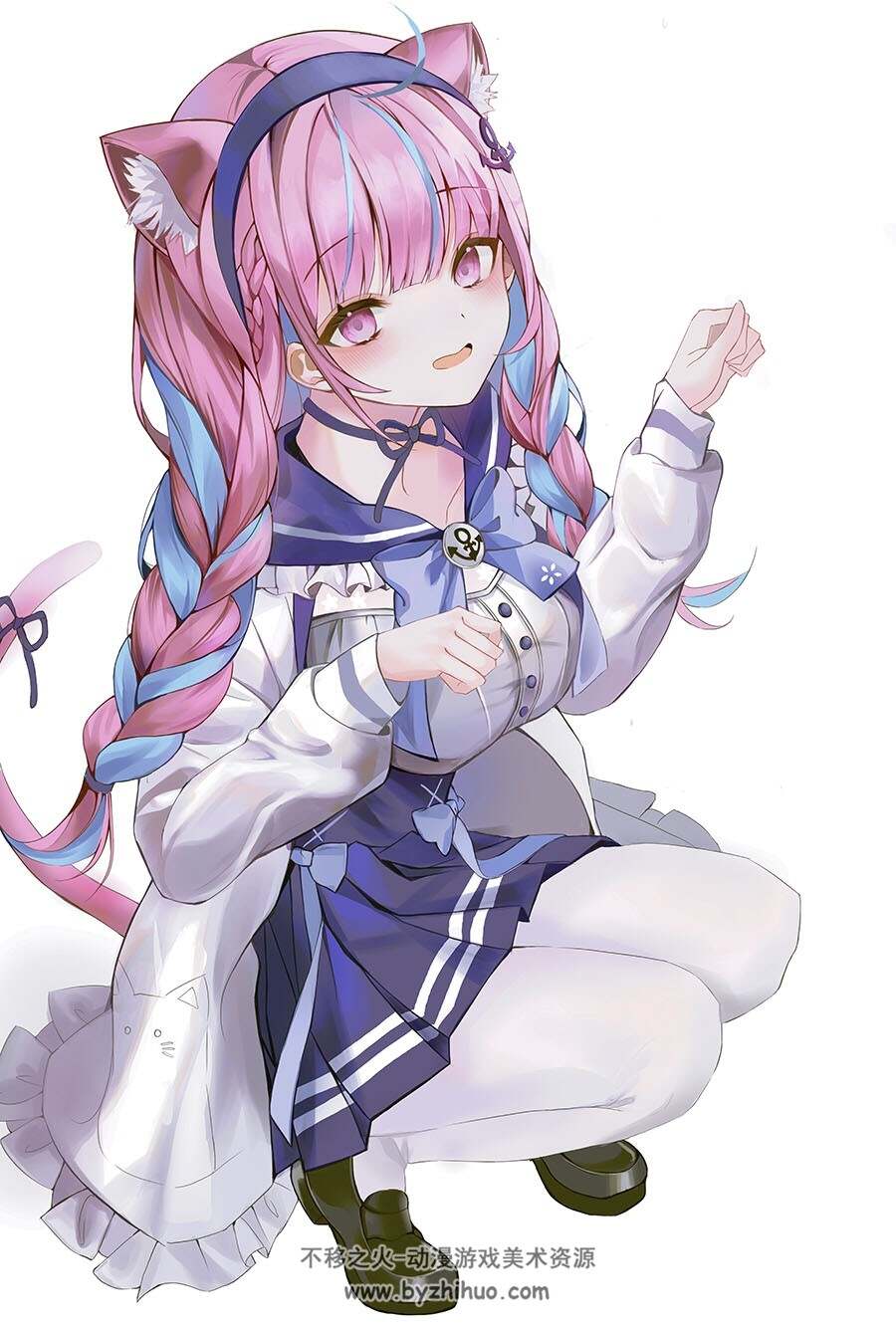 画师りよん 动漫角色插画作品图包 百度网盘下载