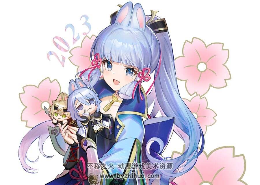 画师葉山 二次元角色同人插画作品图包 百度网盘下载