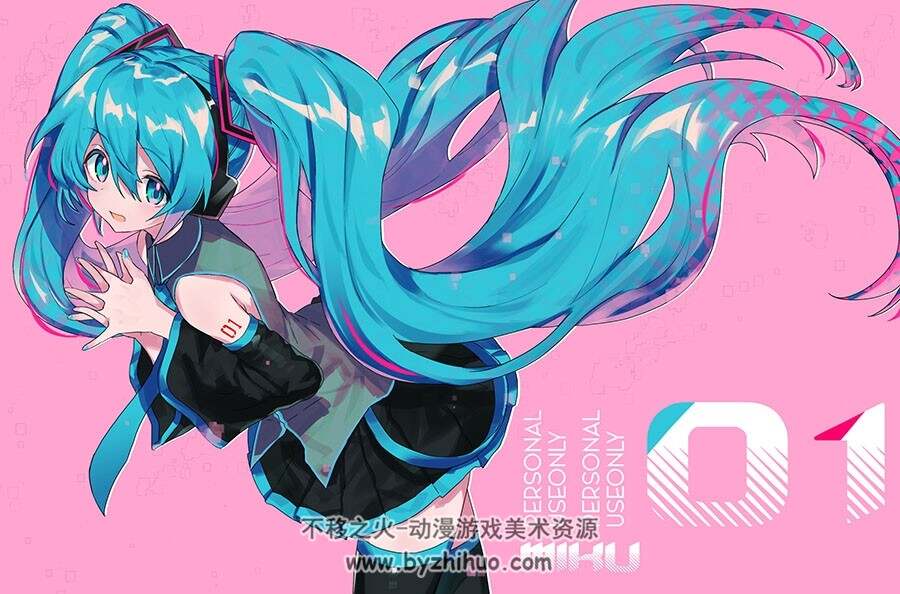 画师葉山 二次元角色同人插画作品图包 百度网盘下载