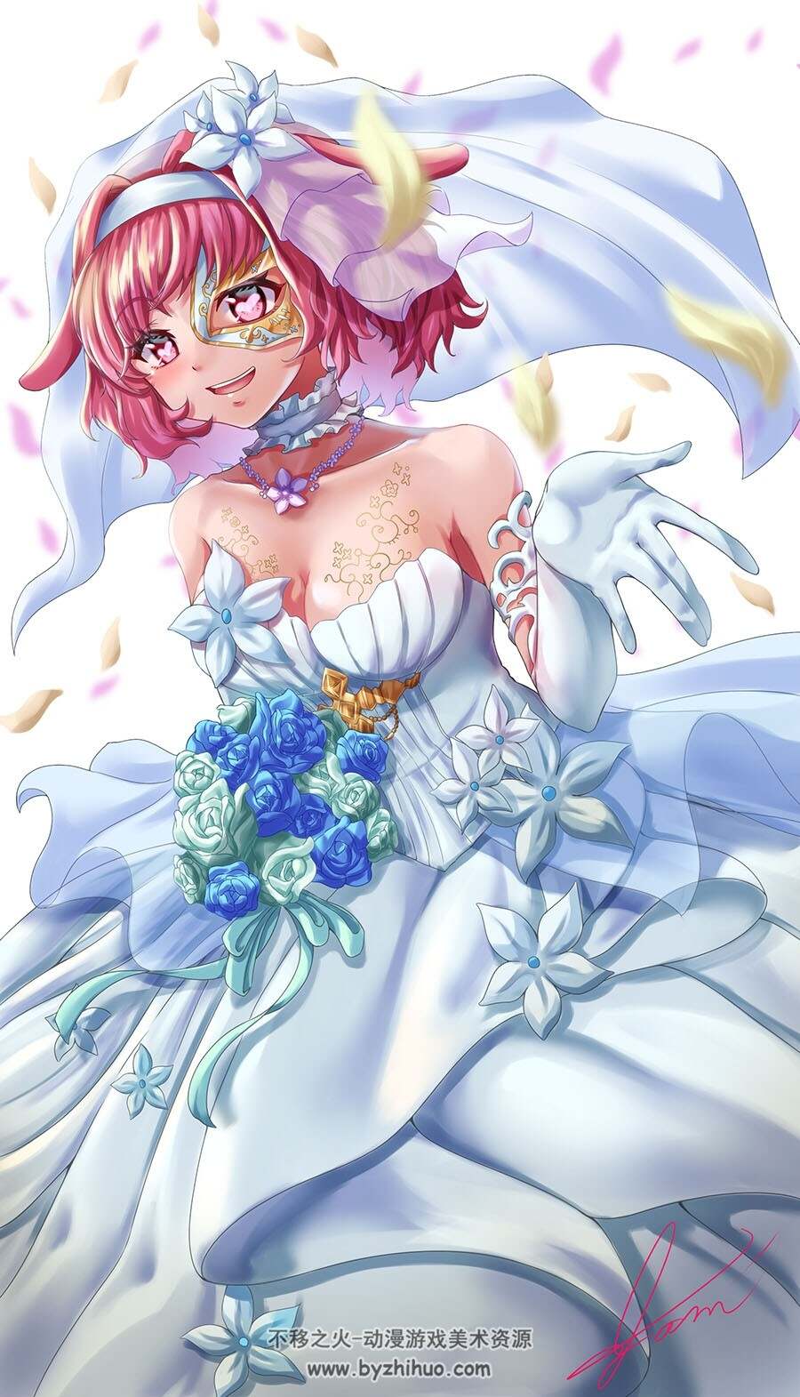 画师やん 动漫角色插画作品图包 百度网盘下载
