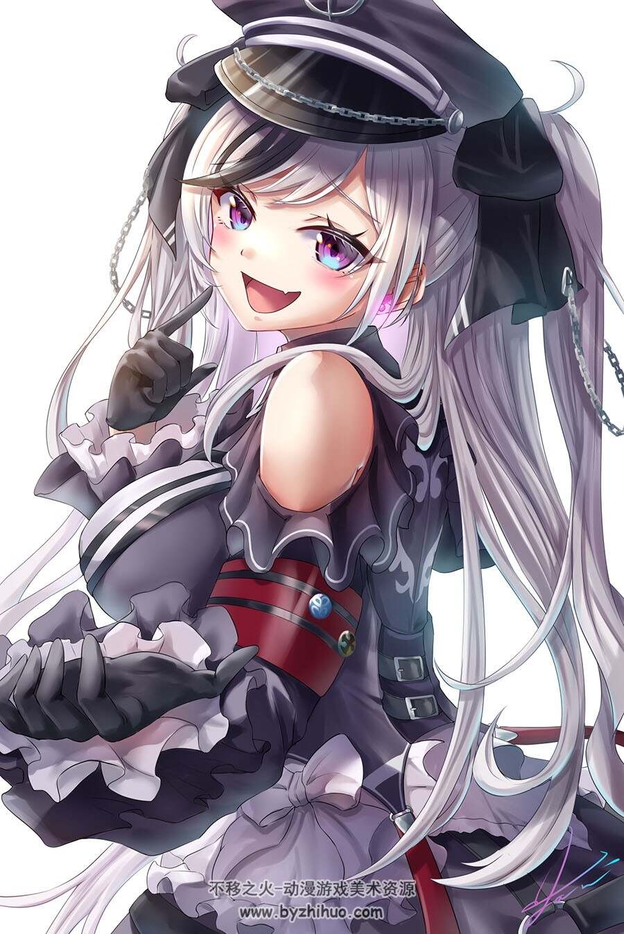 画师やん 动漫角色插画作品图包 百度网盘下载