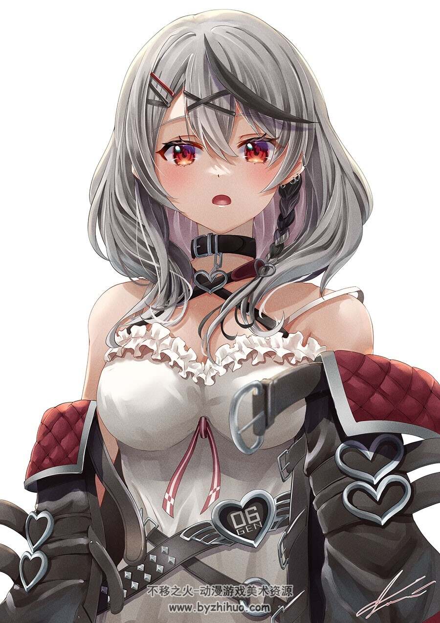 画师やん 动漫角色插画作品图包 百度网盘下载