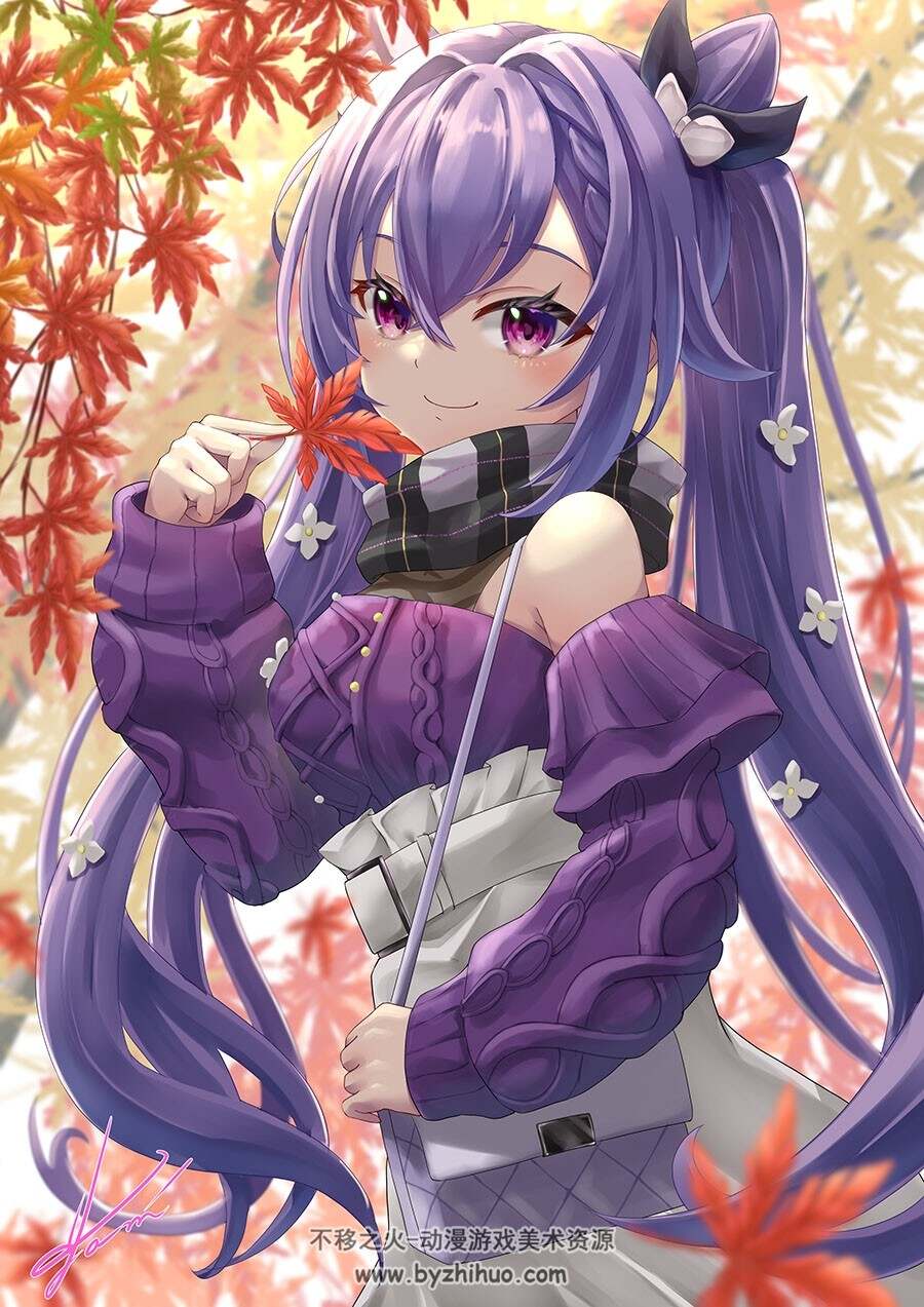 画师やん 动漫角色插画作品图包 百度网盘下载