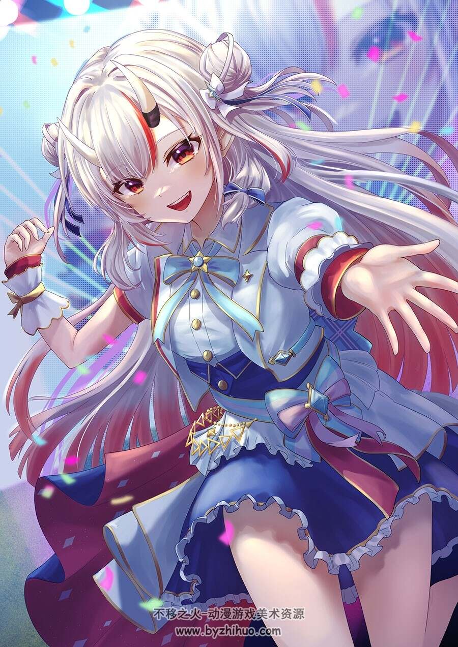 画师やん 动漫角色插画作品图包 百度网盘下载
