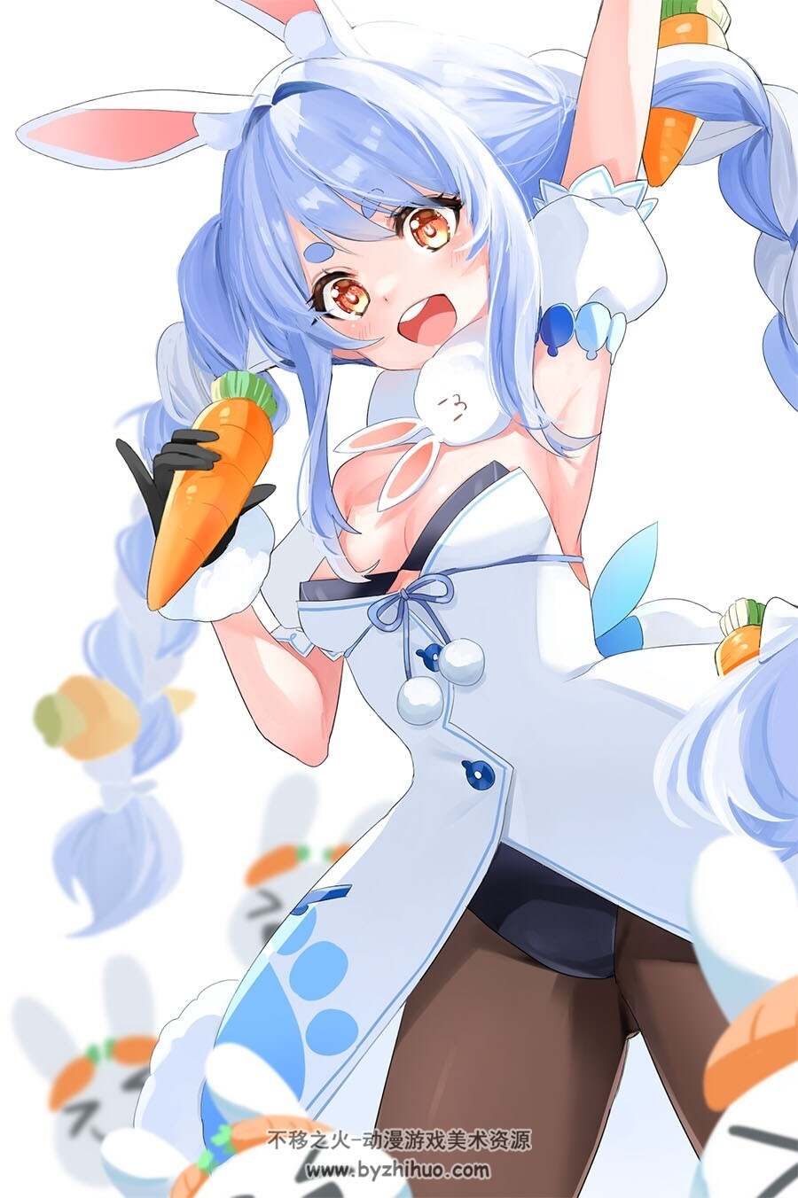 画师ぴたん 二次元角色插画图包 百度网盘下载