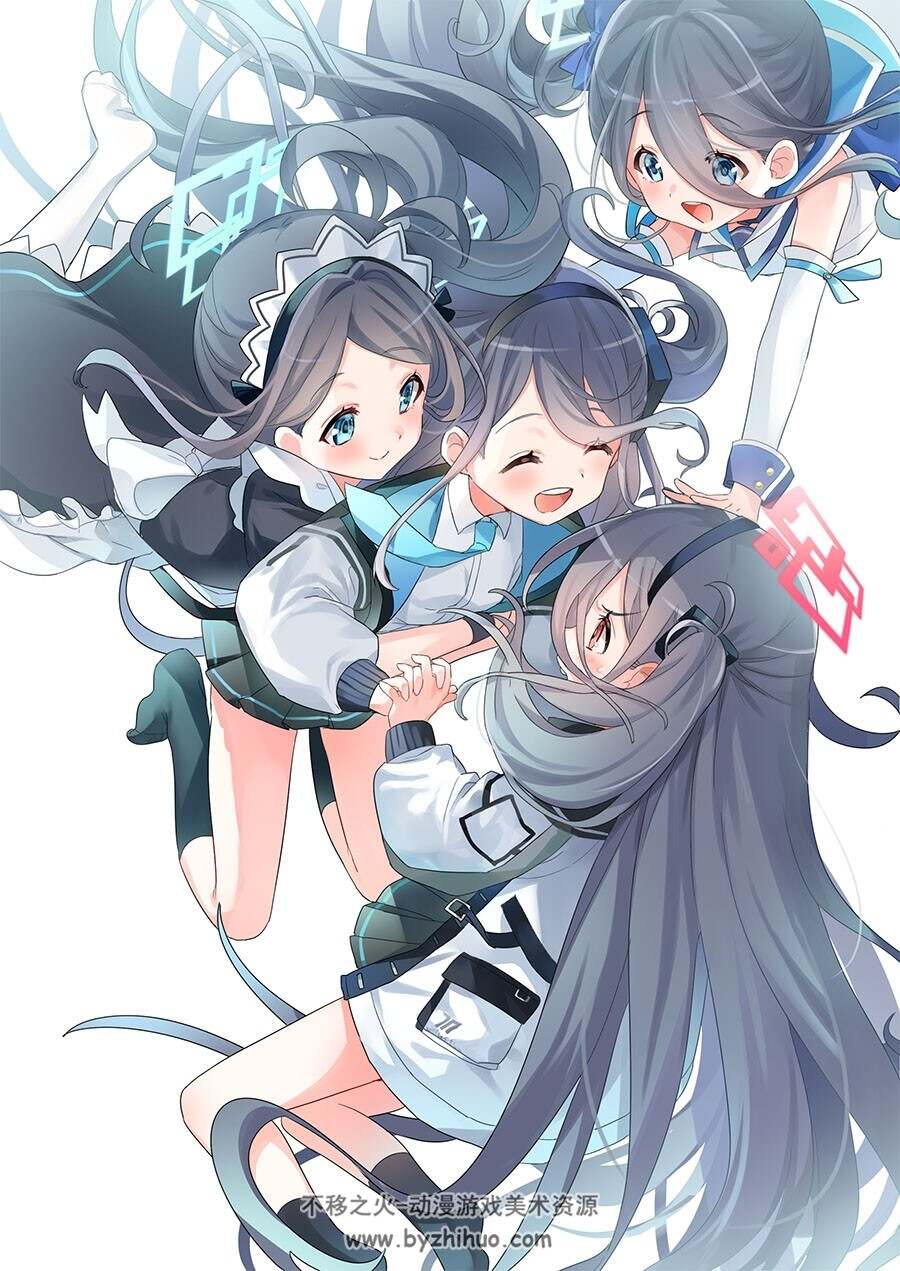 画师ぴたん 二次元角色插画图包 百度网盘下载