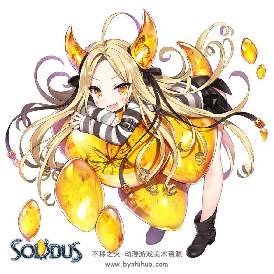 画师ビョルチ 二次元动漫角色插画图包 百度网盘下载