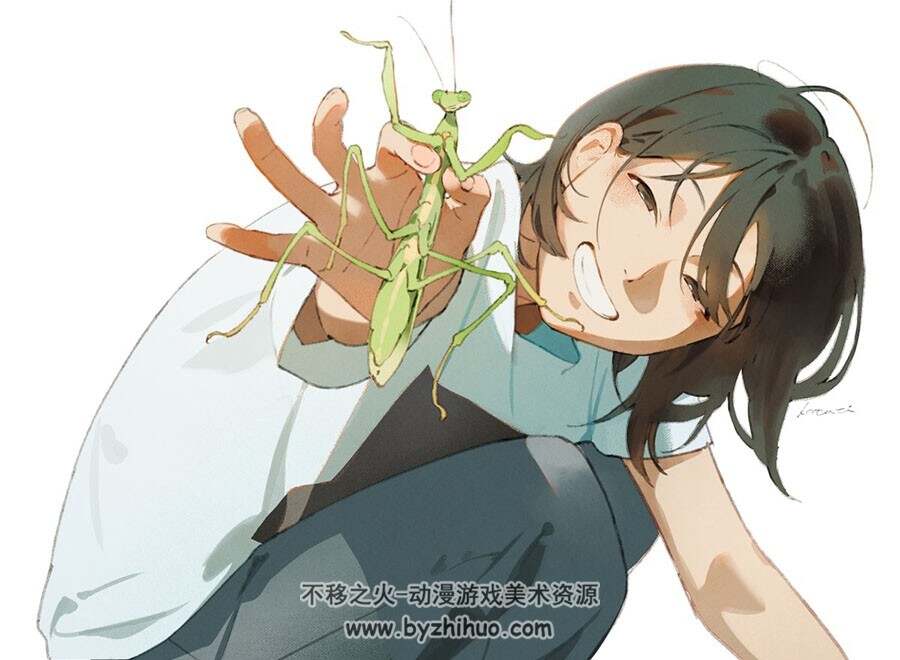 画师コタチユウ 动漫角色插画图包 百度网盘下载