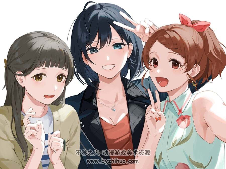 画师コタチユウ 动漫角色插画图包 百度网盘下载