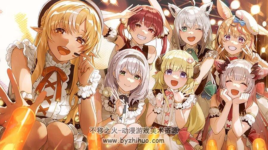 画师コタチユウ 动漫角色插画图包 百度网盘下载