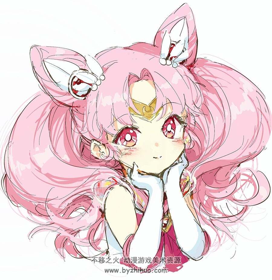 画师きのこ姫 二次元人物 插画壁纸图包 百度网盘下载