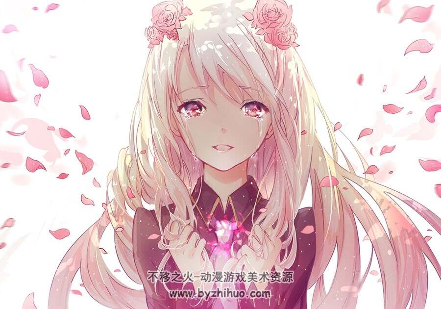 画师きのこ姫 二次元人物 插画壁纸图包 百度网盘下载