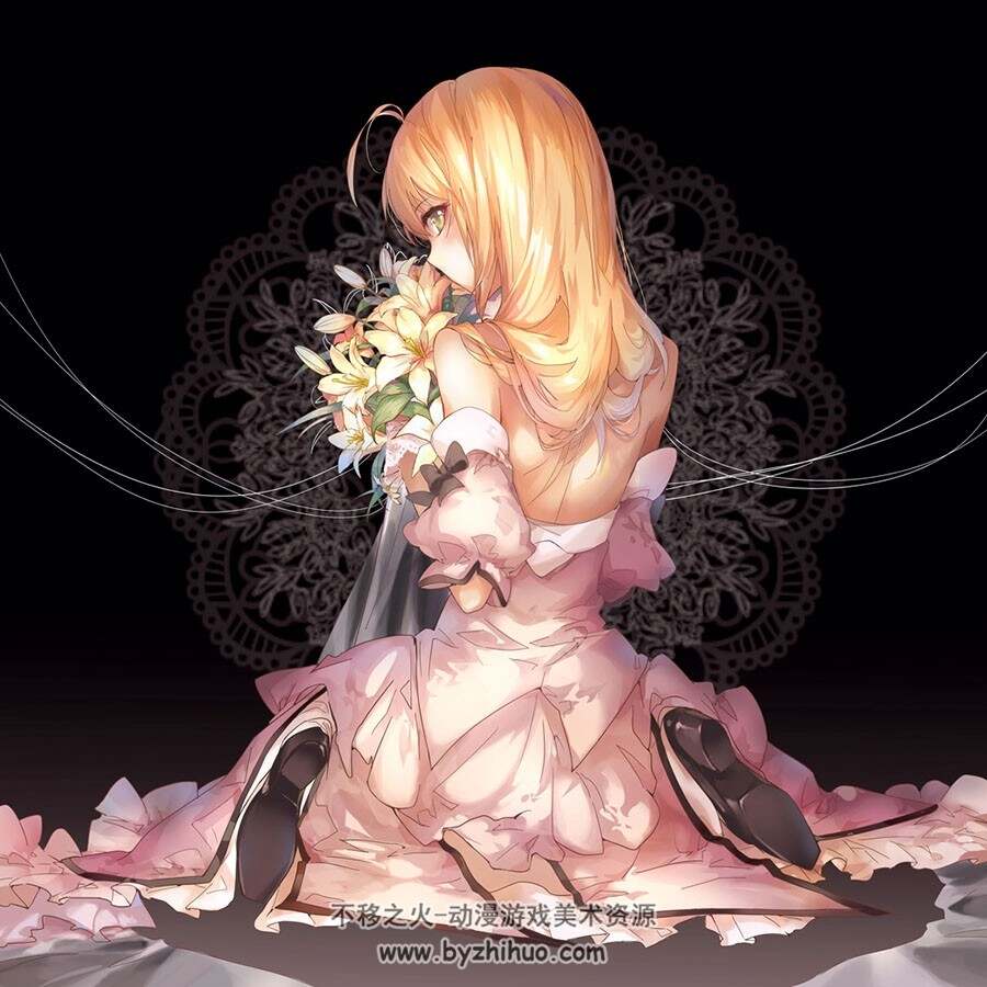 画师きのこ姫 二次元人物 插画壁纸图包 百度网盘下载