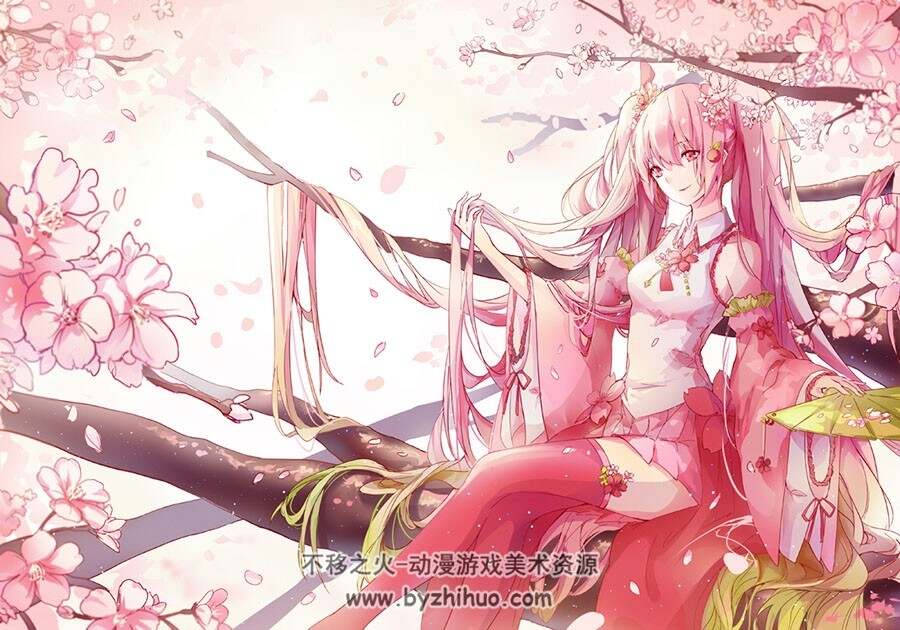 画师きのこ姫 二次元人物 插画壁纸图包 百度网盘下载