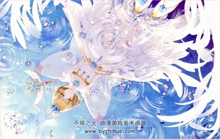 画师きのこ姫 二次元人物 插画壁纸图包 百度网盘下载