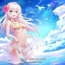 性感女孩cg插畫壁紙高清圖片作品分享包下載 100P