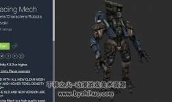 unity3d 機器人高模模型 Menacing Mech 2.0