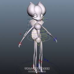 螳螂怪物3D模型Maya fbx格式無貼圖下載