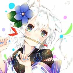 白發(fā)美少女壁紙?zhí)剌?  插畫壁紙百度網(wǎng)盤分享下載