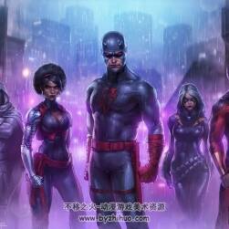 收了他！漫威未來(lái)之戰(zhàn) 超級(jí)英雄角色綜合原畫設(shè)定圖集分享 84P