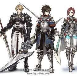 歐美風(fēng)鎧甲戰(zhàn)士角色參考 20P