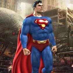 SuperMan 超人 OBJ模型分享