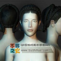 标准人体 美女模型