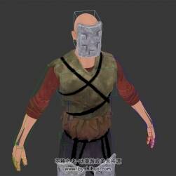 赦免者角色人物BarbarianSet3DMax高精模型下載