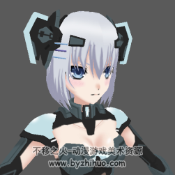 日系動(dòng)漫二次元 約會(huì)大作戰(zhàn) 作戰(zhàn)服折紙 3D模型 百度網(wǎng)盤下載