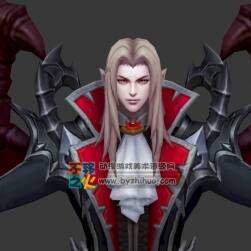 王者荣耀 刘邦[德古拉伯爵] 吸血鬼3Dmax模型