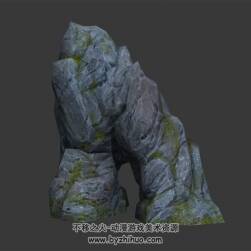 山洞洞口 3D模型 百度网盘下载