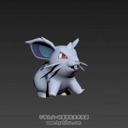 寵物小精靈、口袋妖怪、3D模型合集/三維游戲模型素材~~ 寶貝大?。?37M（...