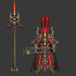 御龙在天 古装 三国 吕布模型