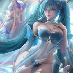 外國CG大神Sakimi Chan 插畫繪制視頻教程 附PSD文件 61期