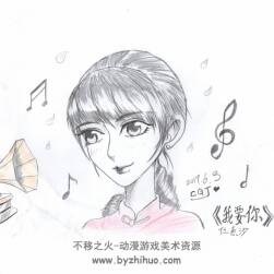 看完《驢得水》后畫的