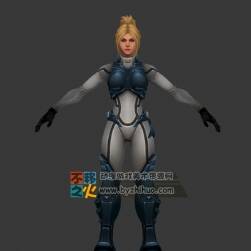 风暴英雄 诺娃 游戏角色模型 Storm Hero Nova