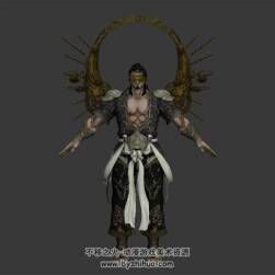 阿修羅之怒 夜叉 3D模型 有綁定