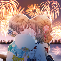 動(dòng)漫百合圖