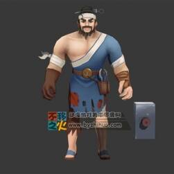 古装 武器 锻造 男NPC